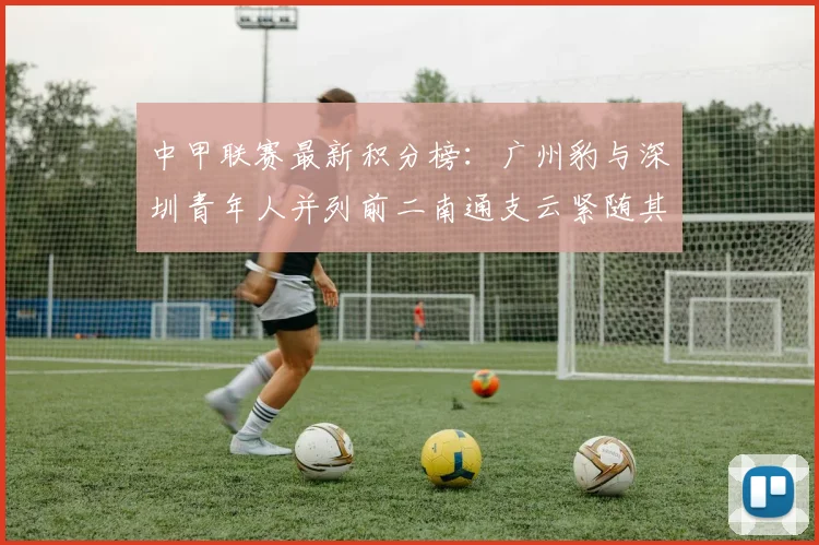 中甲联赛最新积分榜：广州豹与深圳青年人并列前二南通支云紧随其后